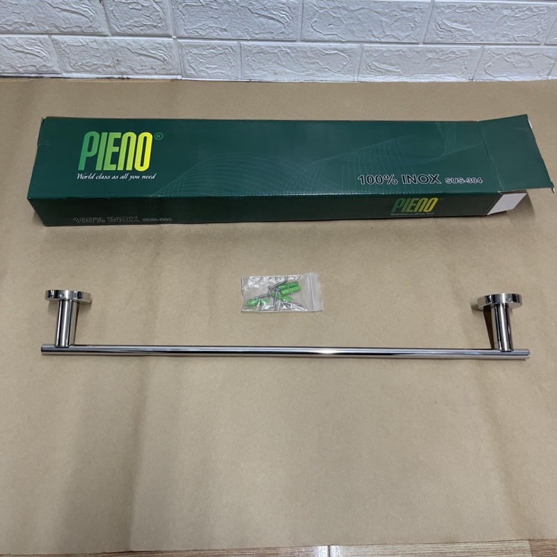Văt khăn đơn nhà tắm dài 60cm inox 304