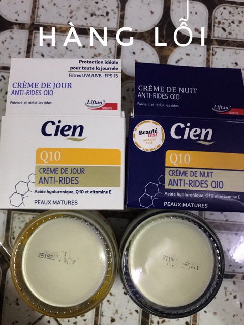 Kem dưỡng da chống lão hoá Cien Q10 mẫu mới nhất,hàng lấy Pháp | BigBuy360 - bigbuy360.vn