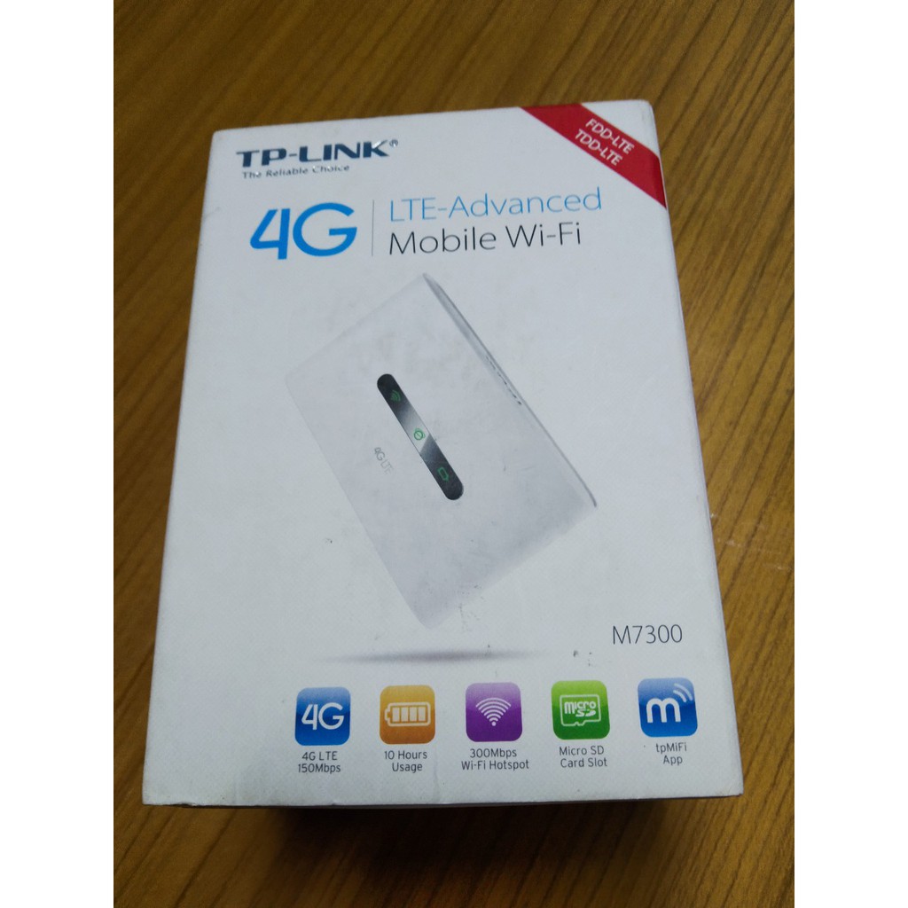 Thiết Bị Phát Wifi Di Động TP-Link 4G LTE M7350
