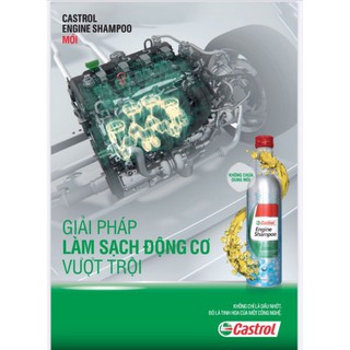 Chất súc rửa động cơ 4T Castrol Engine Shampoo 300 ml