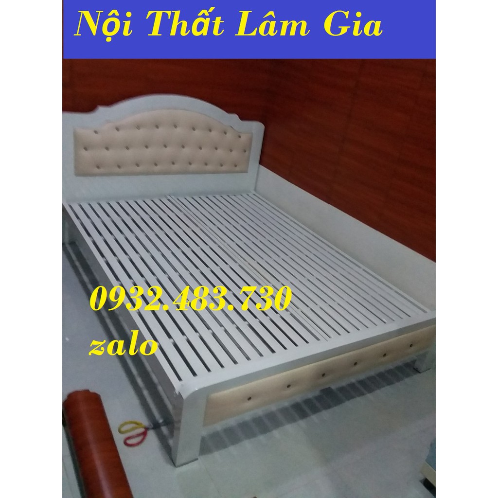 Giường sắt 1m6x2m