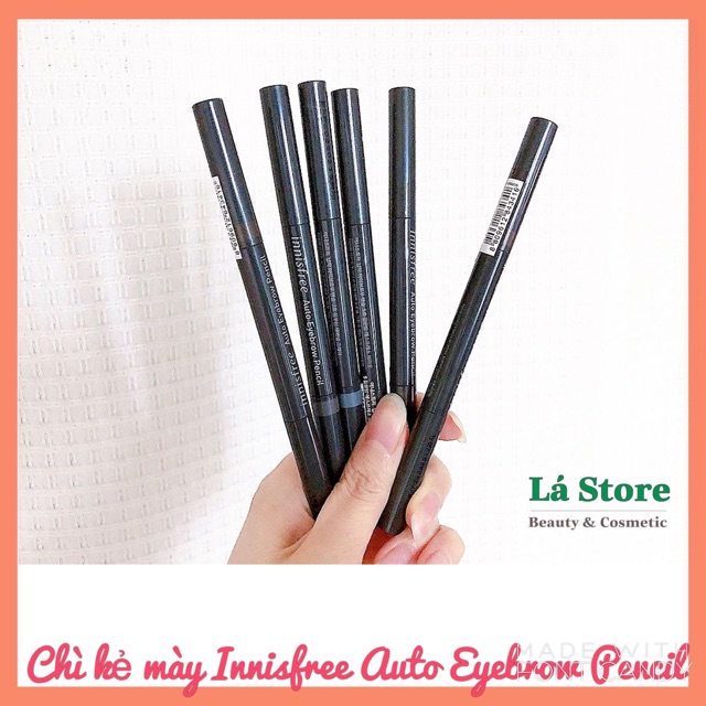 Chì kẻ mày Innisfree Auto Eyebrow Pencil