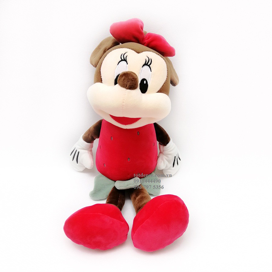 Đồ Chơi Gấu Bông  Chuôt Mickey Minnie nhồi bông ngộ nghĩnh mềm mịn