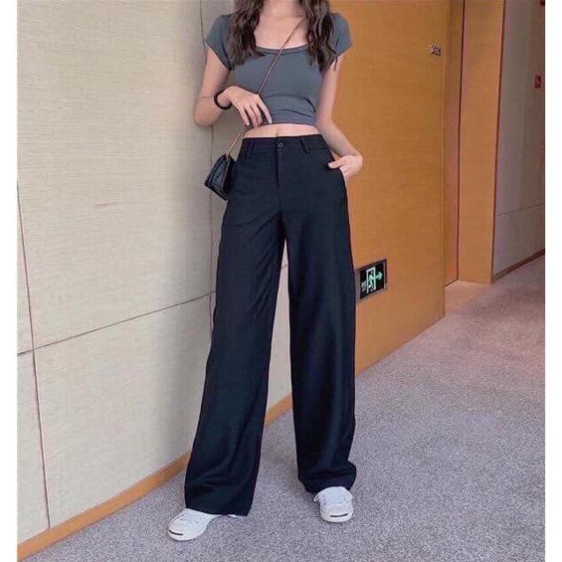 Quần culottes ống rộng siêu đẹp , bao bán shop ( ảnh và video thật ) xưởng sỉ nguyễn hoa