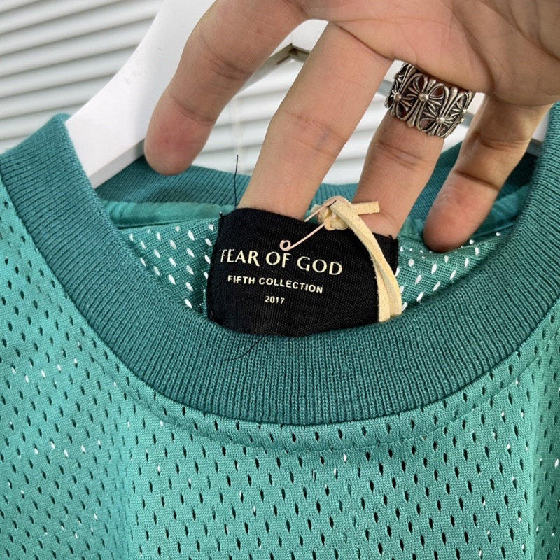 ⚡️[BEST QUALITY] - Áo Fear of God Fifth Collection All-Star Jersey Mesh Tee, Áo mesh tee FOG