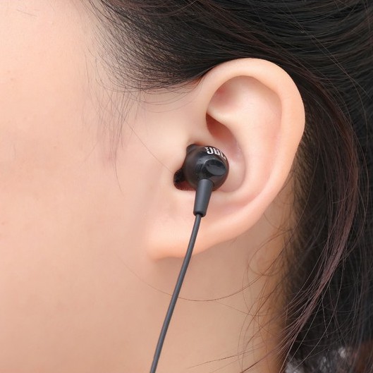 Tai nghe nhét tai EP JBL C150SIUBLK Đen - Chính hãng BH 12 tháng
