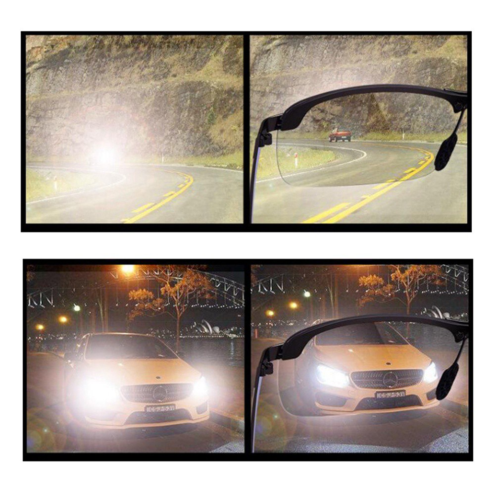 Kính Mát Phân Cực Nhiều Màu Sắc Cho Nam Lái Xe Ban Đêm