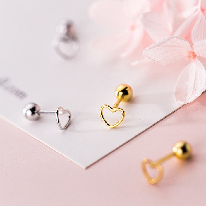 Bông Tai Bạc Cho Nữ Thời Trang Hàn Quốc Cá Tính B2625 - Bảo Ngọc Jewelry