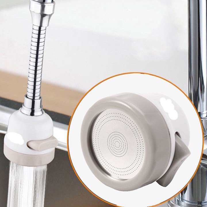 ĐẦU VÒI TĂNG ÁP ĐIỀU HƯỚNG XOAY 360 ĐỘ VỚI 3 CHẾ ĐỘ CHẢ