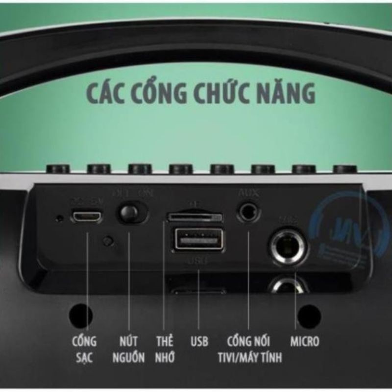 Free ship hàng Loa hát karaoke KM-S1 tặng kèm mic.