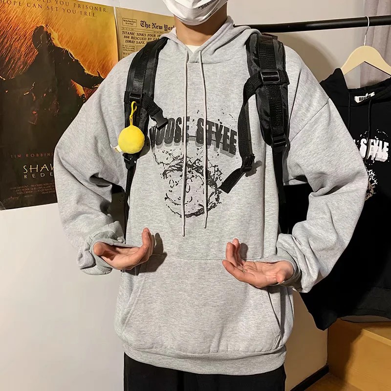 Áo hoodie thiết kế tay dài M-2Xl phong cách năng động cho nam | BigBuy360 - bigbuy360.vn