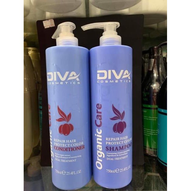 hot hot [CHÍNH HÃNG] dầu xả Diva 750ml phục hồi và giữ màu tóc siêu tốt  hàng chính hãng