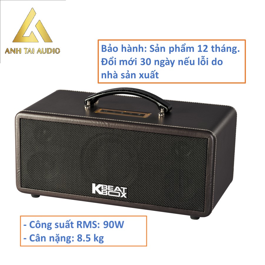 Dàn Loa Karaoke Di Động ACNOS KS360 MS, Loa Karaoke Di Động, Loa kéo di động, Pin 4-6h , bas cực sâu, Anh Tai Audio