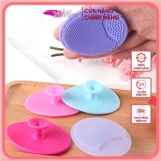 Miếng rửa mặt - Miếng massage da mặt silicon mềm mại