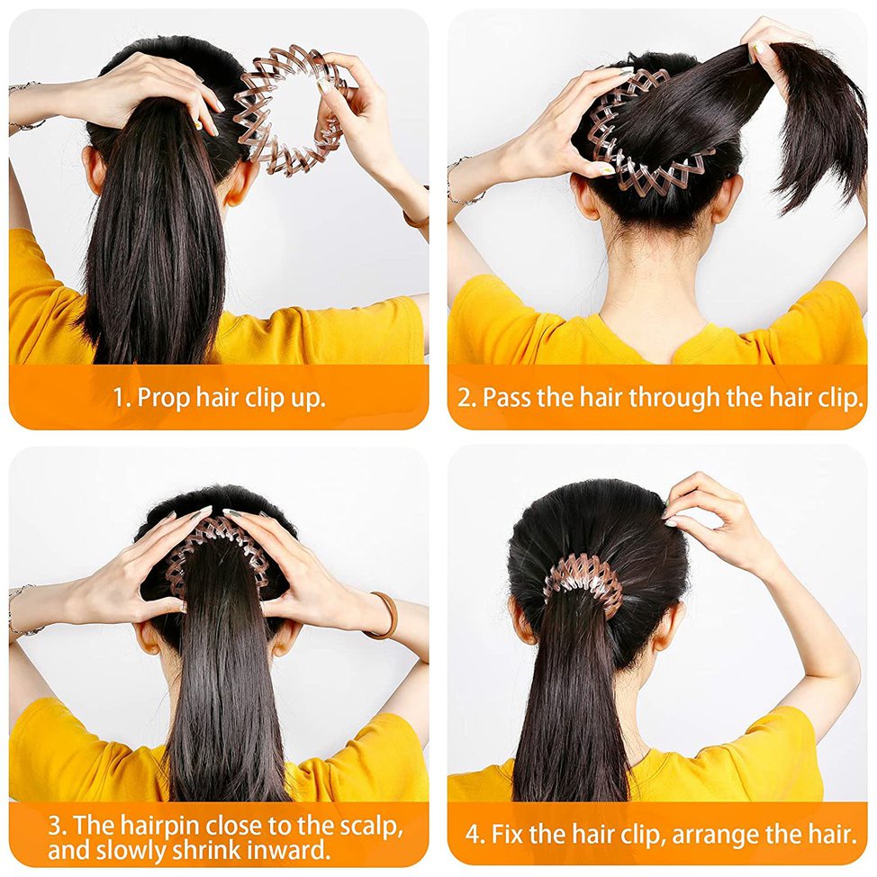 Hair Clips For Women Vintage Bird Nest Hair Clips Large Hair Clips For Girls