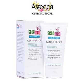 Kem Tẩy Tế Bào Chết Sebamed Clear Face Gentle Scrub pH 5.5 150ml