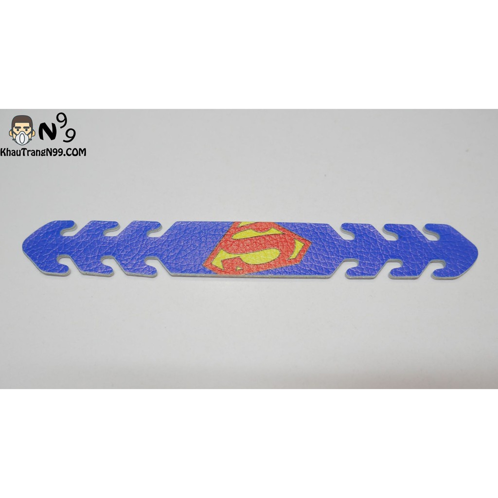 Đai đeo khẩu trang nhiều họa tiết chất liệu giả da cho người lớn trẻ em