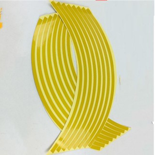 Bộ dán phản quang vành xe nhiều màu sắc lựa chọn 206635 [SKM]