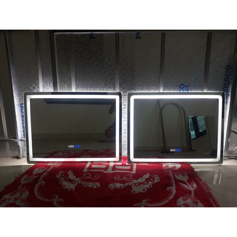 Gương LED cảm ứng.Kích thước 80x100cm,80cm x 110cm,80x120cm