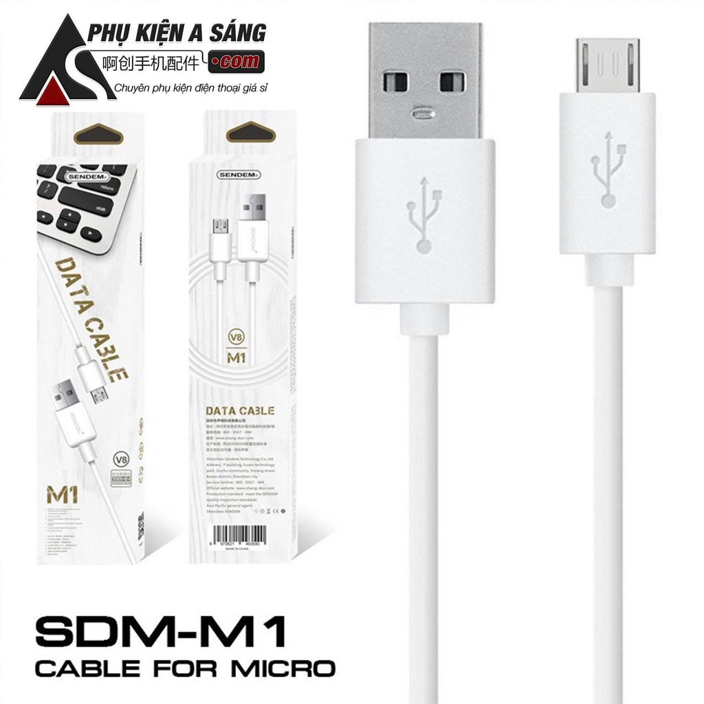 Cáp Sạc Micro Sendem M1 - V8