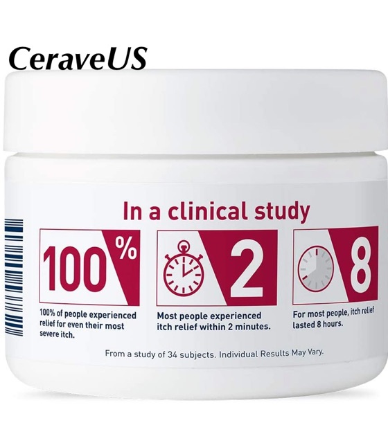 Kem dưỡng dành cho chàm ngứa Cerave Itch Relief Moisturizing Cream 340g