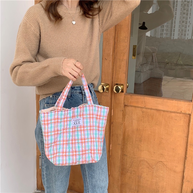 Túi vải Mini Đựng Cơm Trưa Chất Lượng Cao Thời Trang Cho Nữ