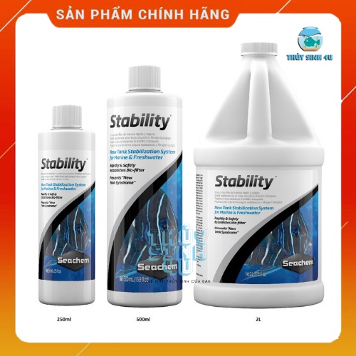 Vi sinh Seachem Stability tái tạo hệ vi sinh hiệu quả