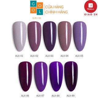 Sơn gel AS Tím Mulberry mã ALX- Sơn gel chính hãng, siêu bền, siêu bóng- dung tích 15ml