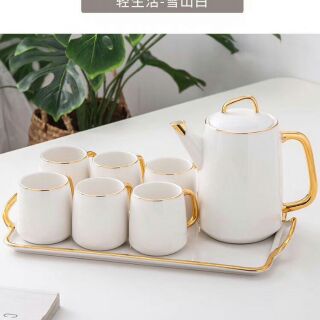 BỘ ẤM CHÉN SỨ SANG TRỌNG
