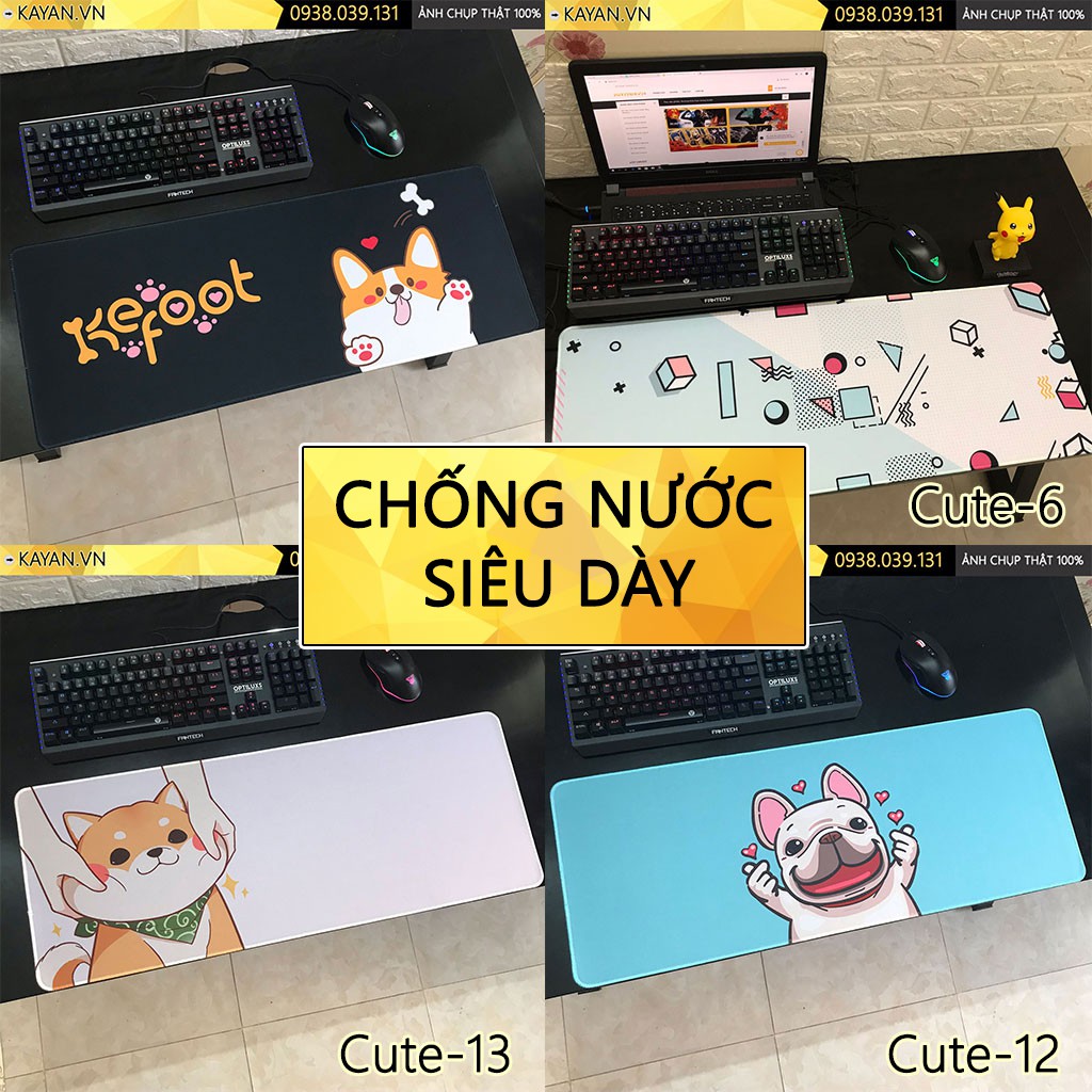 [CHỐNG NƯỚC]Miếng lót chuột game dễ thương