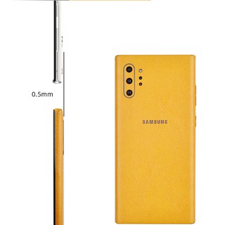 Miếng dán skin da samsung Note 10 , Note 10 plus