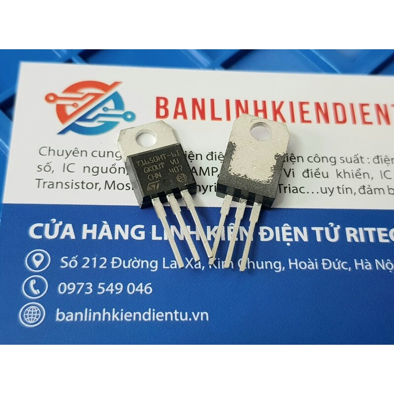 [Combo 5 chiếc] T1650HT-6I T1650H Triac 16A 600V TO-220