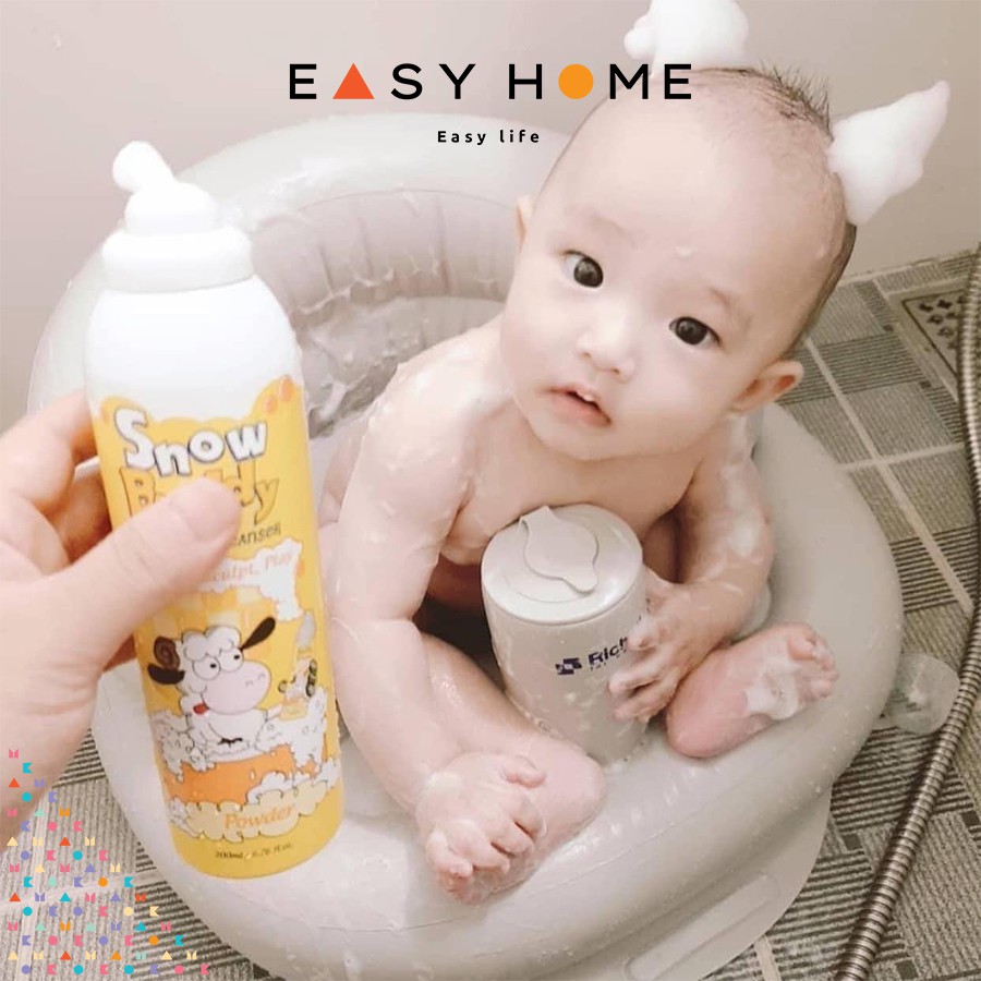 Sữa Tắm Trẻ Em Không Gây Kích Ứng - SNOW BUDDY - Sữa Tắm BỌT TẠO HÌNH (200ml)