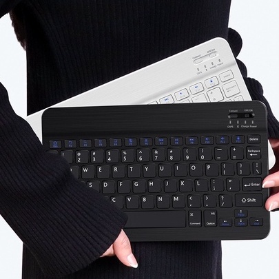 Bàn phím bluetooth không dây mini HP 10 inch/ chuột không dây cho điện thoại nhiều màu sắc tùy chọn