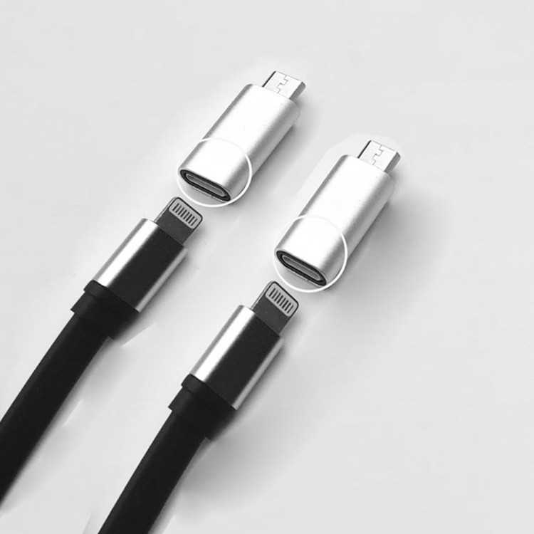 Bộ 3 đầu chuyển đổi từ Lightning sang Micro usb tiện lợi