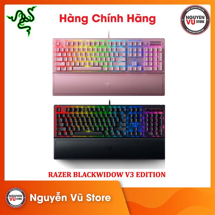 Bàn phím Gaming Razer Blackwidow V3 RZ03-03540200-R3U1 - Hàng Chính Hãng