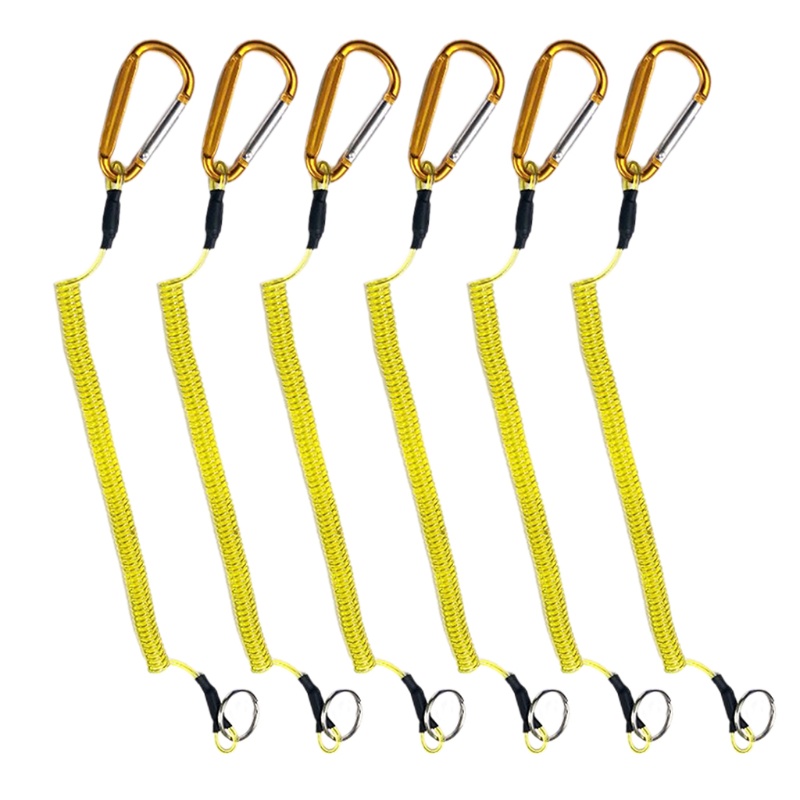 Set 6 Dây Thừng Câu Cá / Chèo Thuyền Chịu Được Sức Nặng Có Thể Thu Gọn