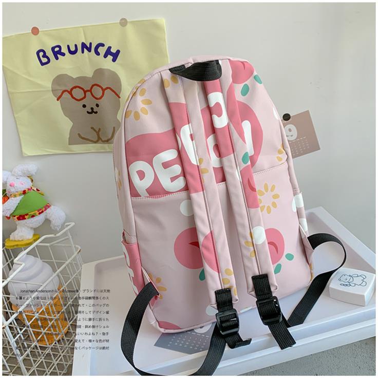 Ba Lô Đi Học / Du Lịch In Họa Tiết Thời Trang Nhật Hàn Xinh Xắn Cho Nữ