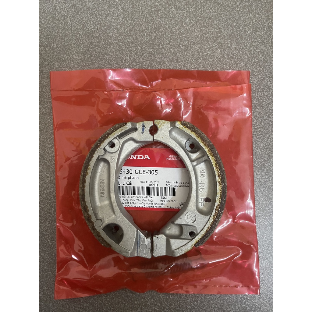 Bố thắng sau tất cả xe số hàng chính hãng 06430GCE305