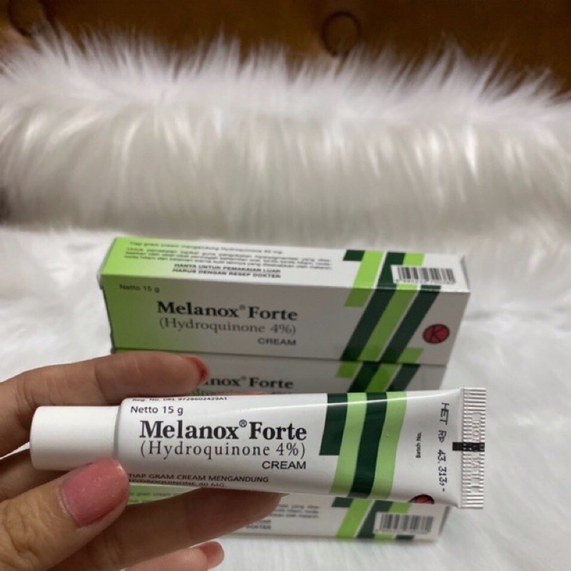 Melanox forte hydroquinone xoá mờ thâm nám kem bôi