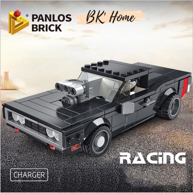 Bộ đồ chơi lắp ráp lego xe đua Racing Car Dodge Charger Tantrum
