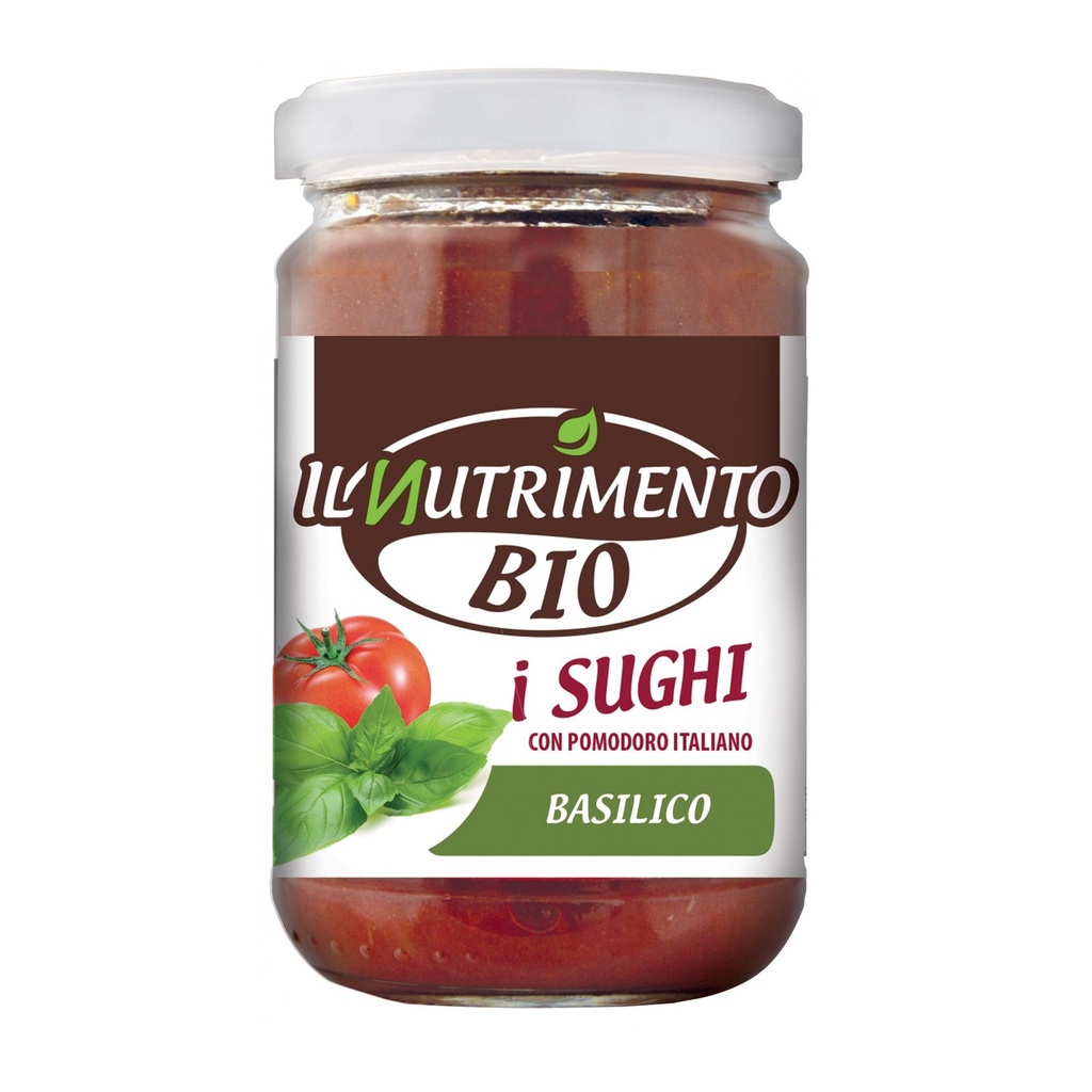 Sốt cà chua húng quế hữu cơ IL Nutrimento (ProBios) - 280g