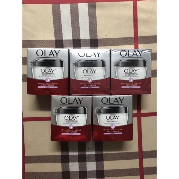 Kem dưỡng da ban đêm Olay Regenerist Advanced Anti-Ageing Revitalising Night Face Cream 50g