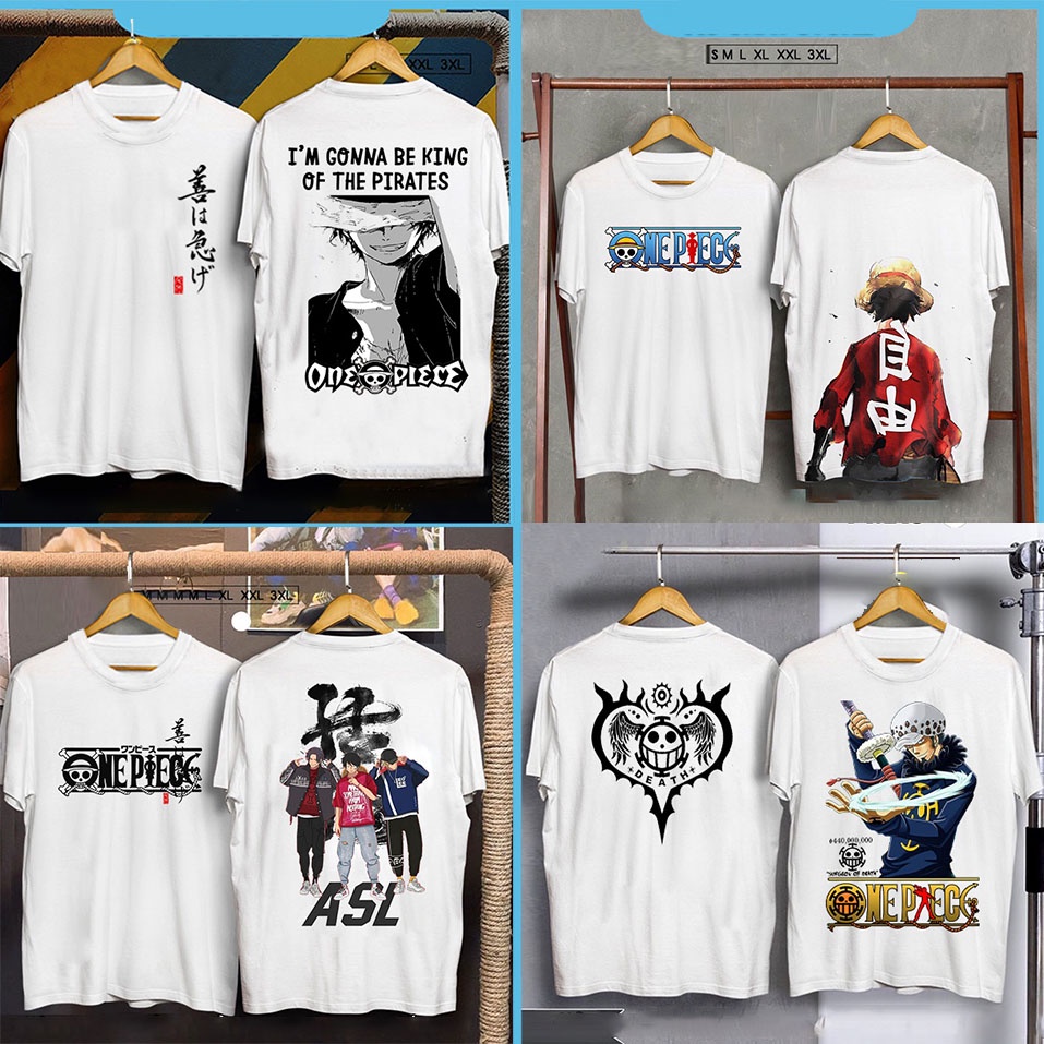 BST Áo Thun Roronoa Zoro One Piece | Áo One Piece Zoro Luffy Law Ace Đảo Hải Tặc Siêu Đẹp