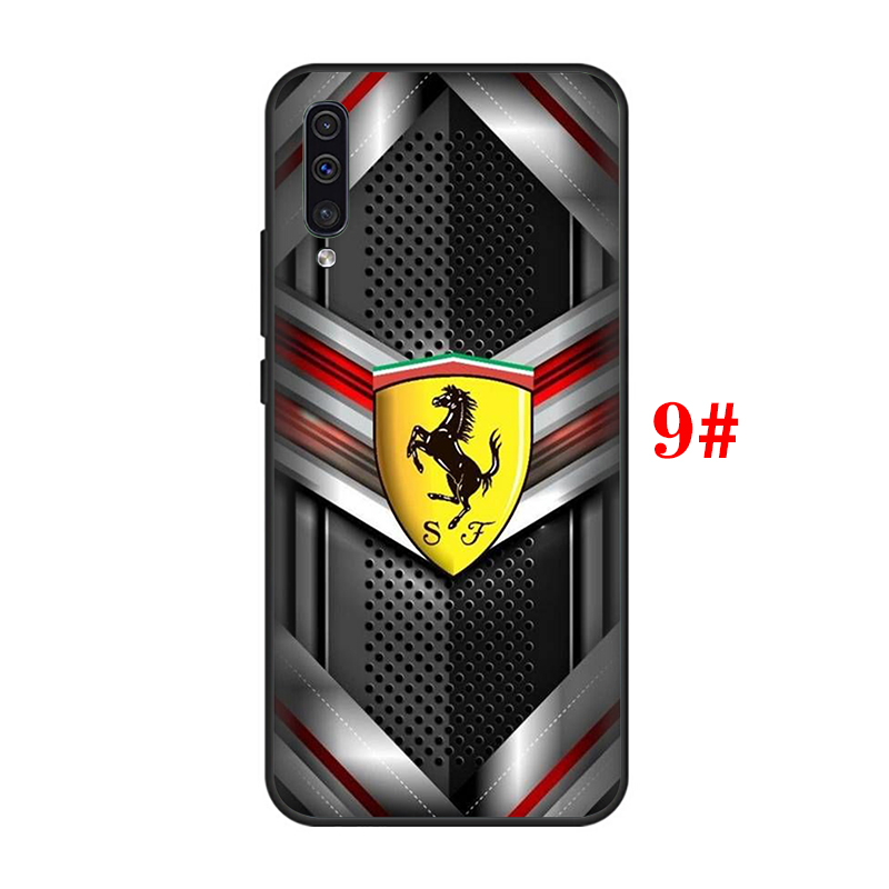 Ốp Điện Thoại Tpu Silicon Mềm Hình Logo Xe Hơi Ferrari Cho Samsung S7 Edge S8 Plus S9 Sxe27