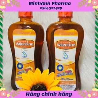 Nước súc miệng VALENTINE - Giảm nhiệt miệng, ngăn ngừa hôi miệng