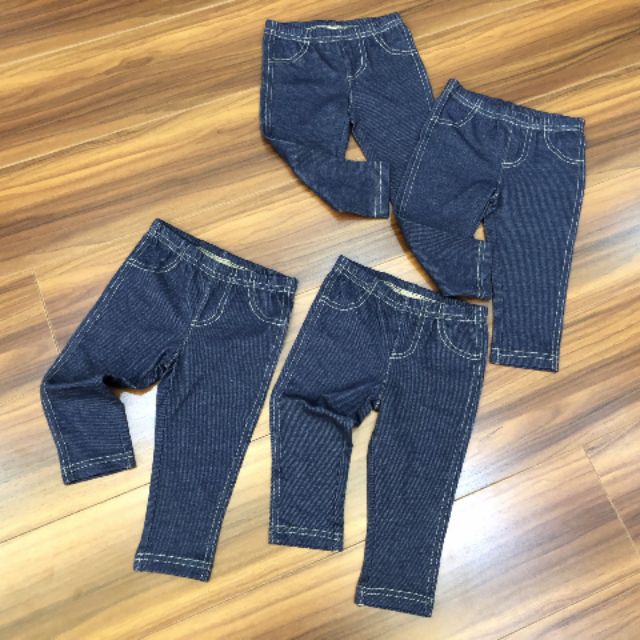 Quần Legging giả jean Carter xuất xịn cho bé