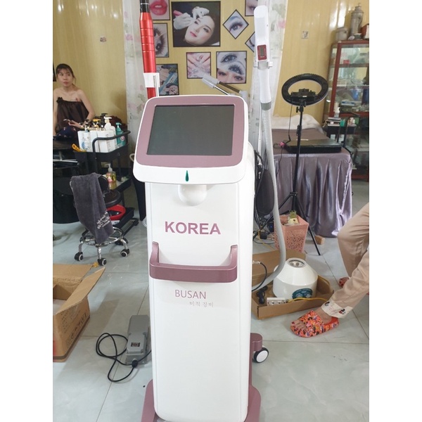 Máy Triệt Lông Laser BUSAN KOREA 2IN1