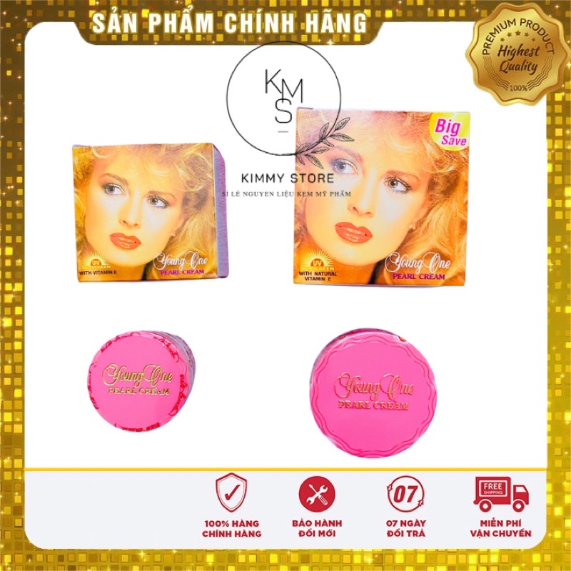 lẻ 1 hộp kem young one 15gram ( xù ) lớn