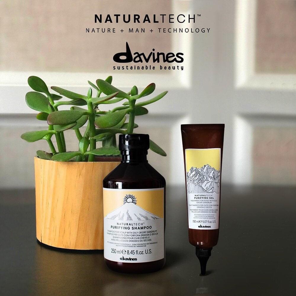 Dầu Gội Tóc Gàu Davines NaturalTech Purifying Shampoo Chính Hãng - 250ml | BigBuy360 - bigbuy360.vn